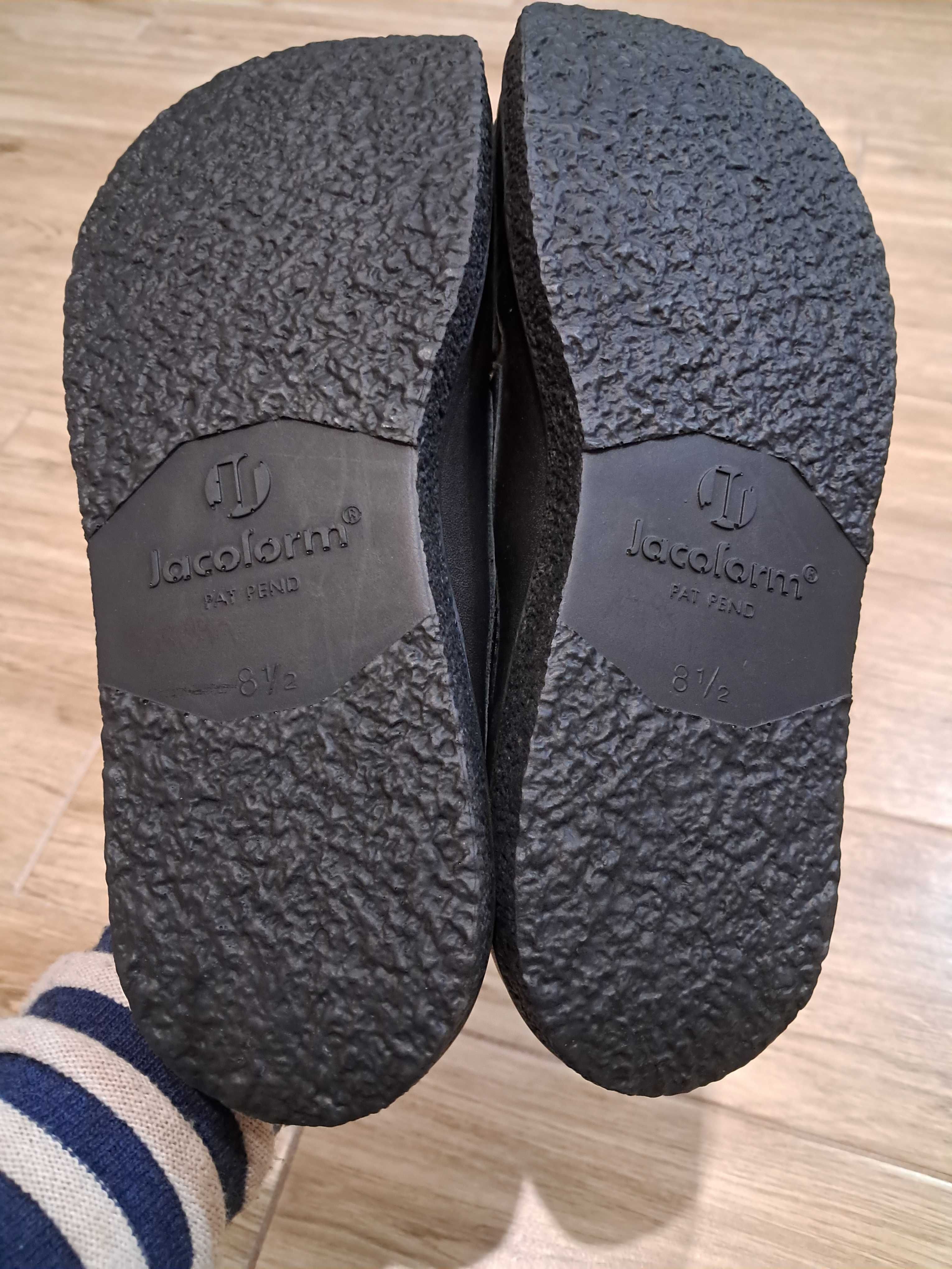 Buty męskie Jacoform, barefoot, skóra naturalna, r. 42-42,5