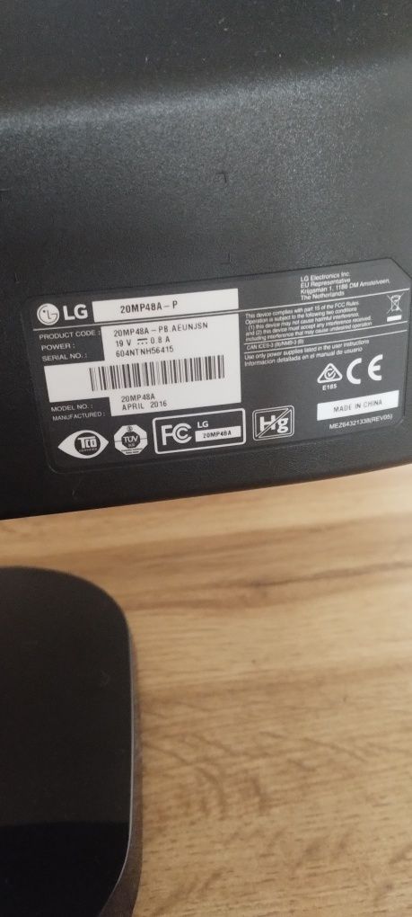 Monitor LG 50/60hz