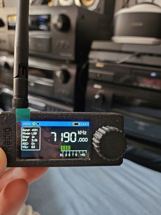 Ats mini V3 odbiornik globalny AM FM SSB CB WIFI  kf radio krotkofalow