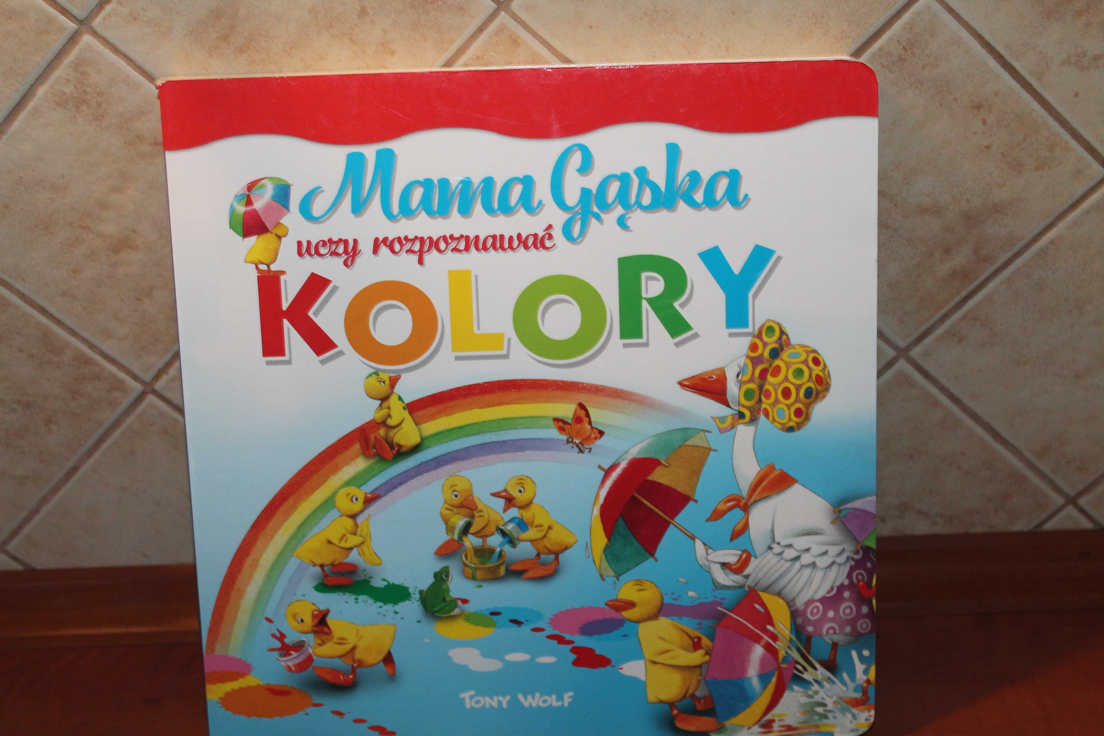 Mama gąska kolory książka