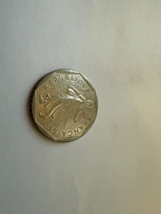 Moneta 2 franki 1981r FRANCJA