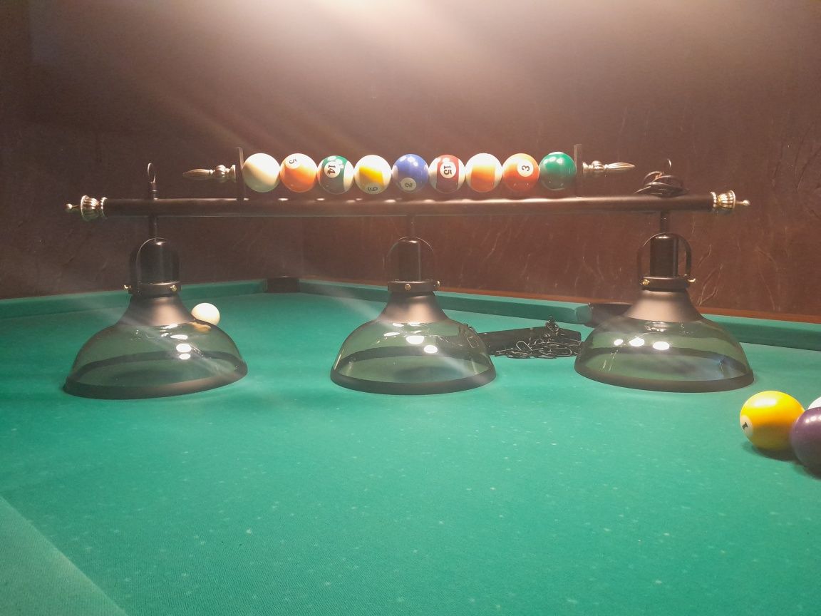 Nowa lampa nad stół bilardowy