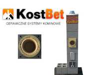 Komin Ceramiczny Uniwersal 6m fi200mm