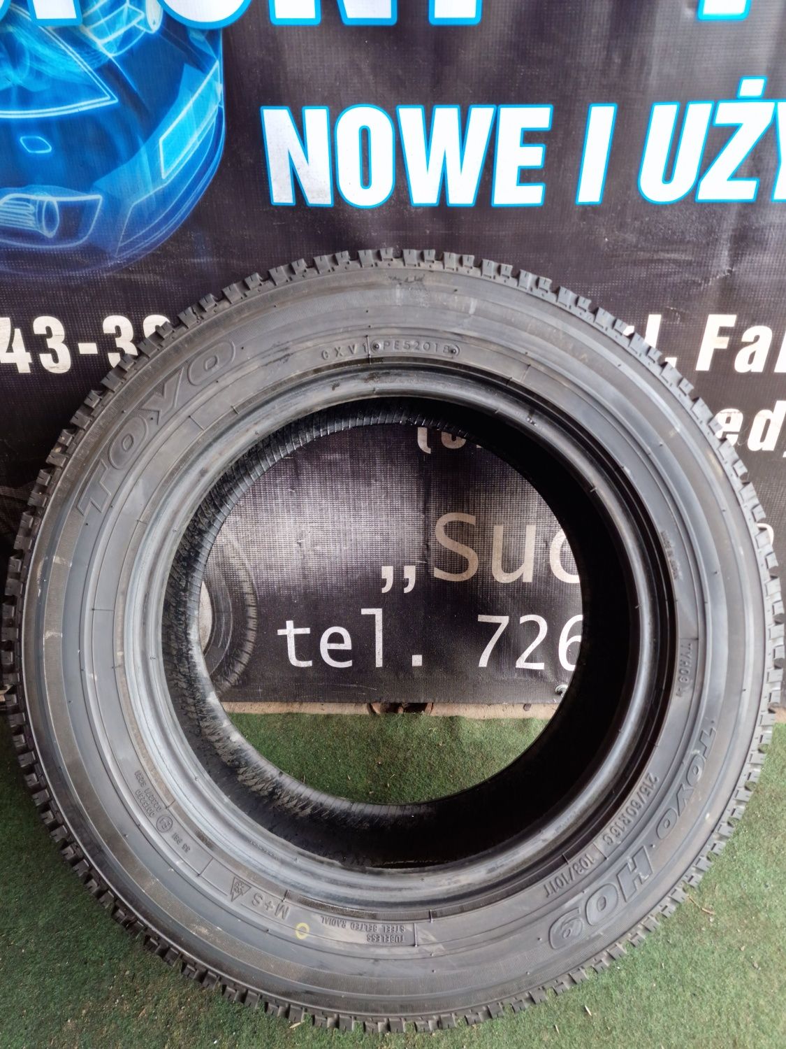 Opony zimowe 215/60/16C Toyo Bus wzmacniane Para 8.7mm
