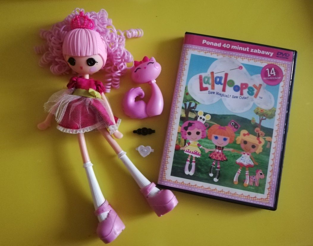 Lalka Lalaloopsy Klejnotka i płyta z bajkami