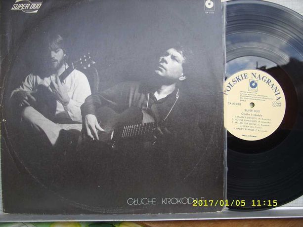 Plyta gramofonowa; Super duo-- Gluche krokodyle, 1986 rok.