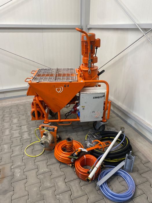 Agregat tynkarski PFT G4 smart  pompą wody + nowy osprzęt