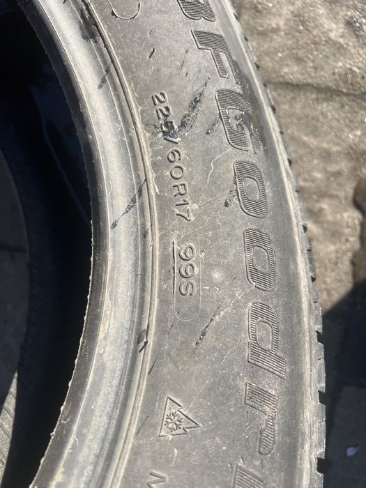 Шини зимові 225/60 R17 BfGoodrich