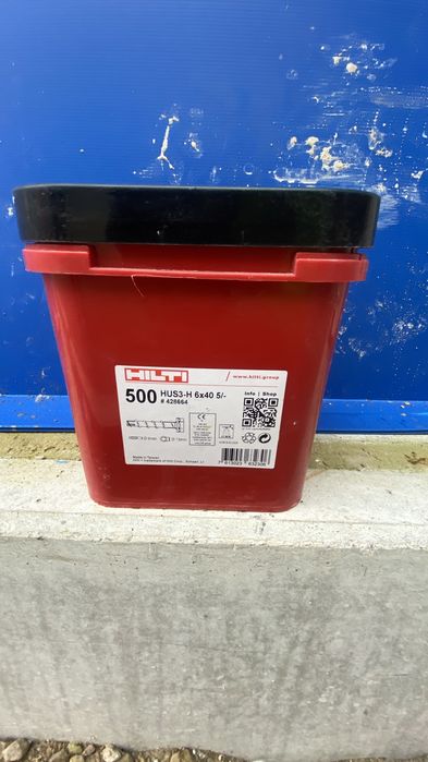 Шурупи Анкера по бетону Hilti 6х40