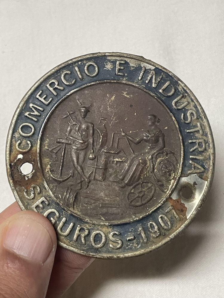 Placas Antigas para Automóveis