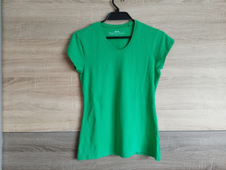 IX-O gładki t-shirt Basic L
