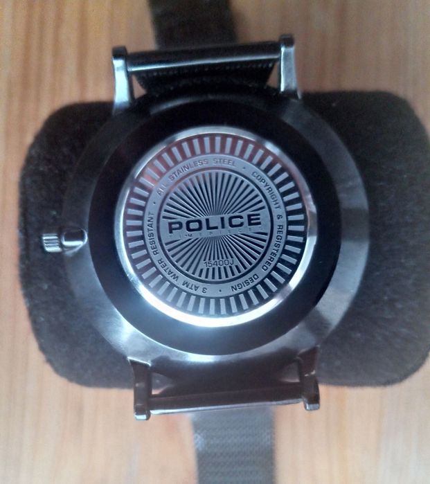 Relógio police Fontana, P15400JSU03MM, preto