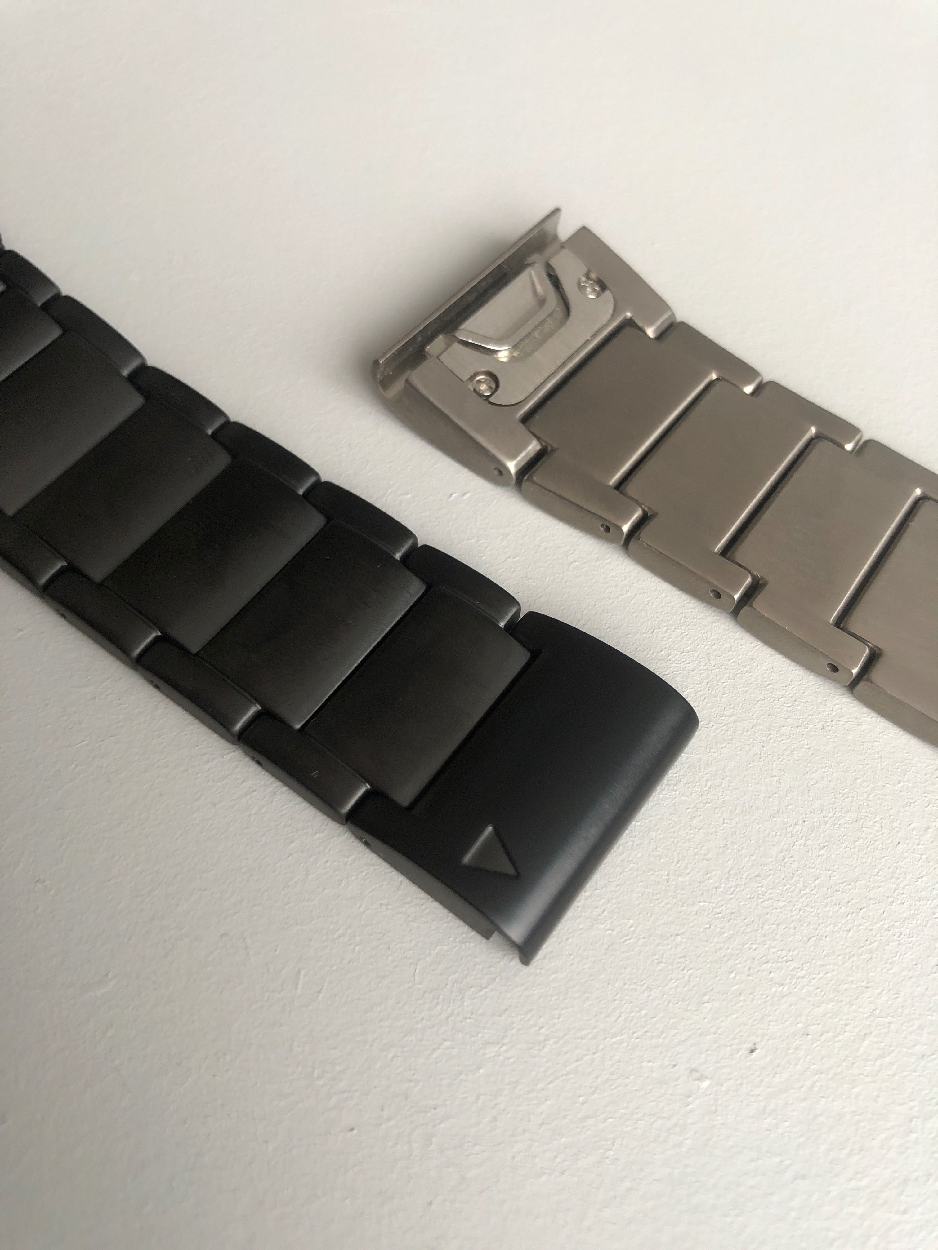 Титановий ремінець на GARMIN QUICK FIT 22 26 мм браслет ремешок ремінь