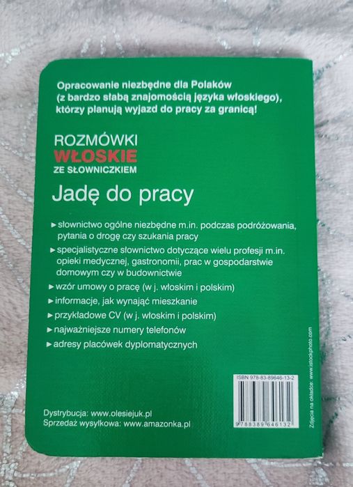 Rozmówki włoskie ze słowniczkiem Jadę do pracy