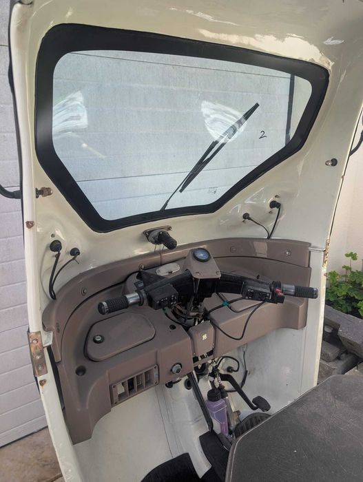 Tuktuk elétrico de carga com caixa aberta - Bateria LifePO4 nova!