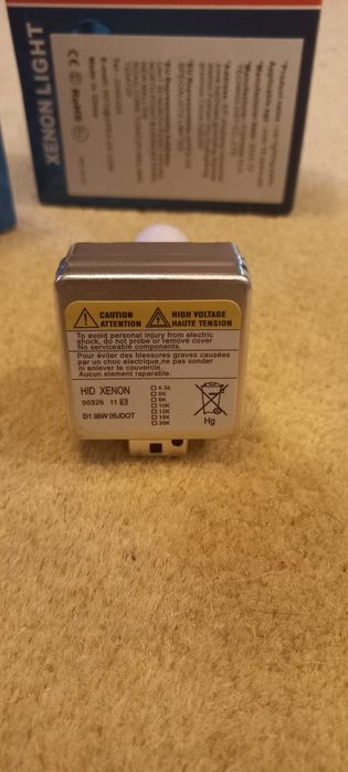 KIT 2 Lâmpadas Xenon D1S 6000K