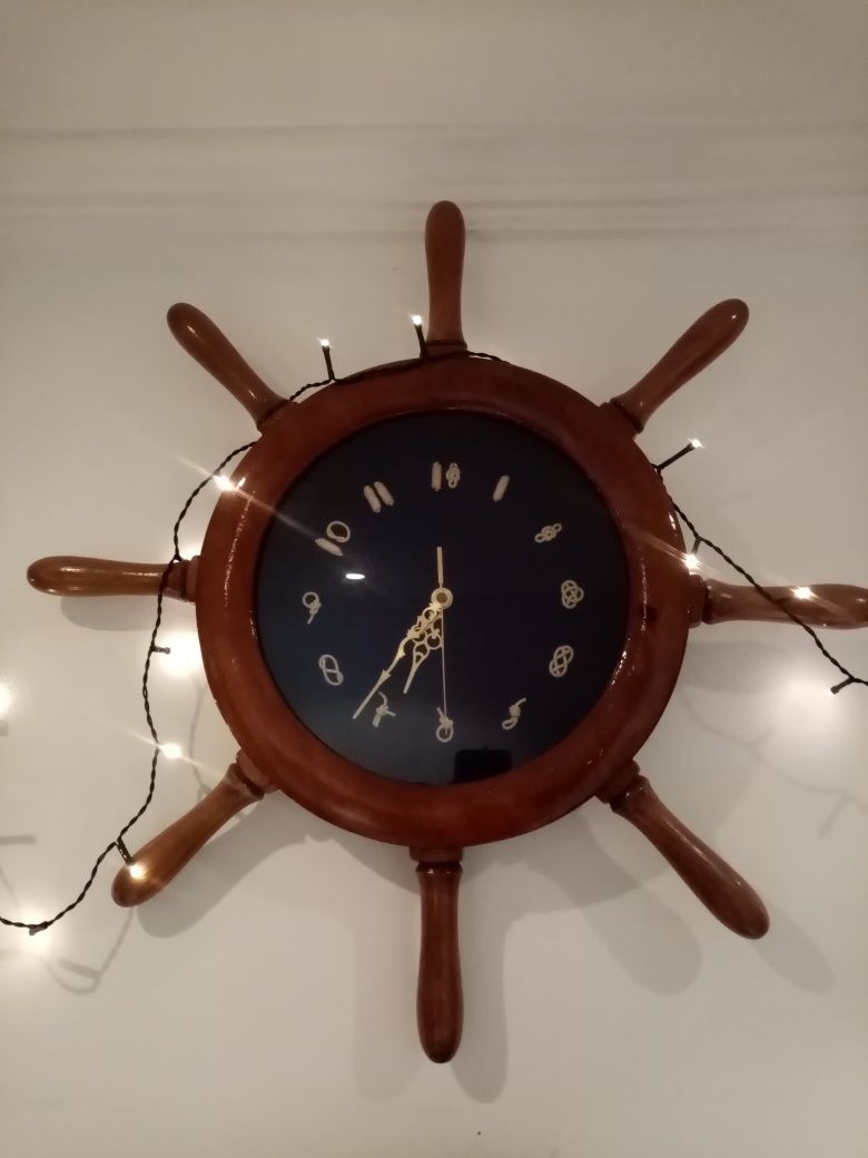 Relógio leme nautico