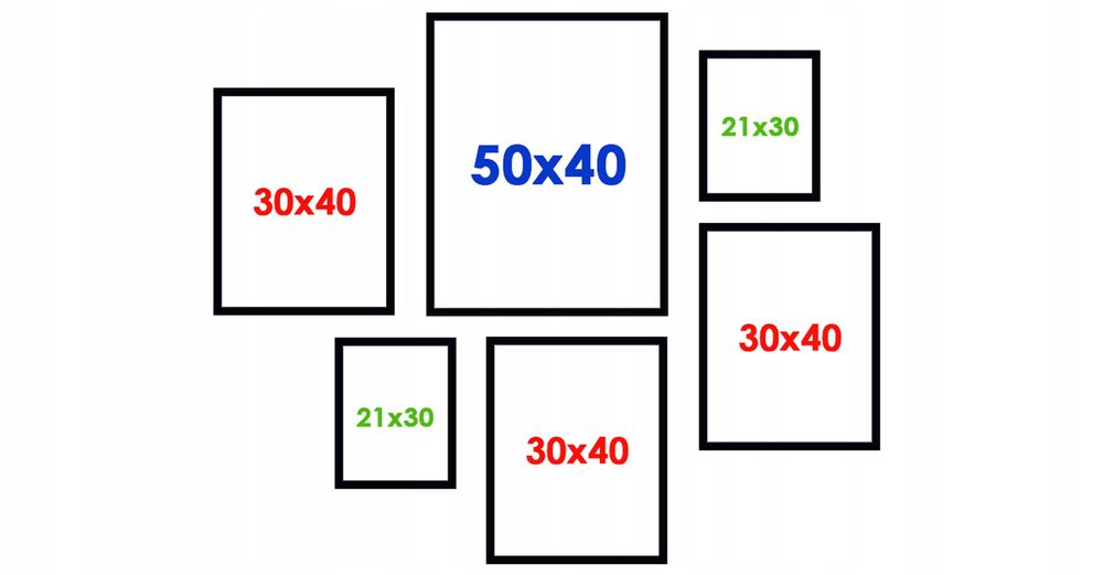 6x obrazy w ramie plakaty ramka RĘCE DŁONIE MIŁOŚĆ