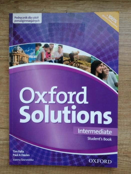 Oxford Solutions Intermediate student's book