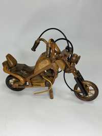 Мотоцикл, деревяний, різьбленийг, колекційний