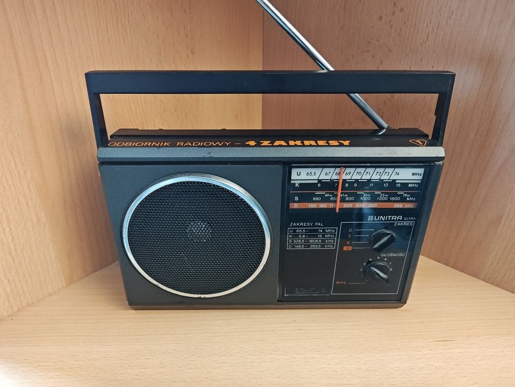 Radio Unitra Ania R-613 zabytek vintage
