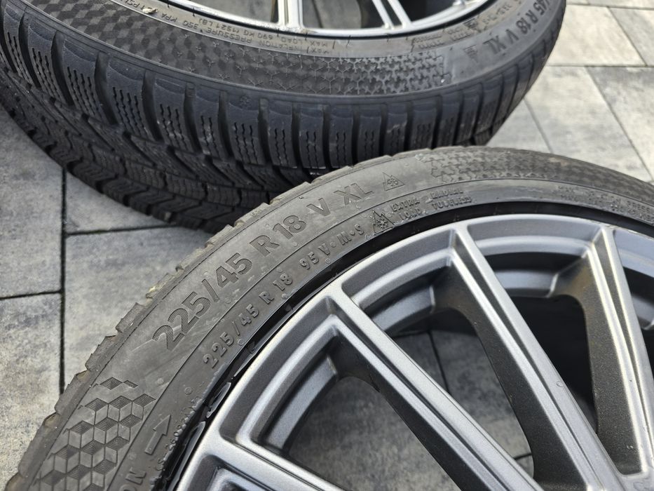 2024r Koła ZIMA 18" 5x112 7.5J i 8.5J Mercedes Benz C Klasa W204 W205