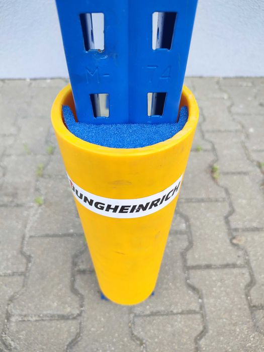 Osłona na regał paletowy, odbojnik słupa regału Jungheinrich, 40cm