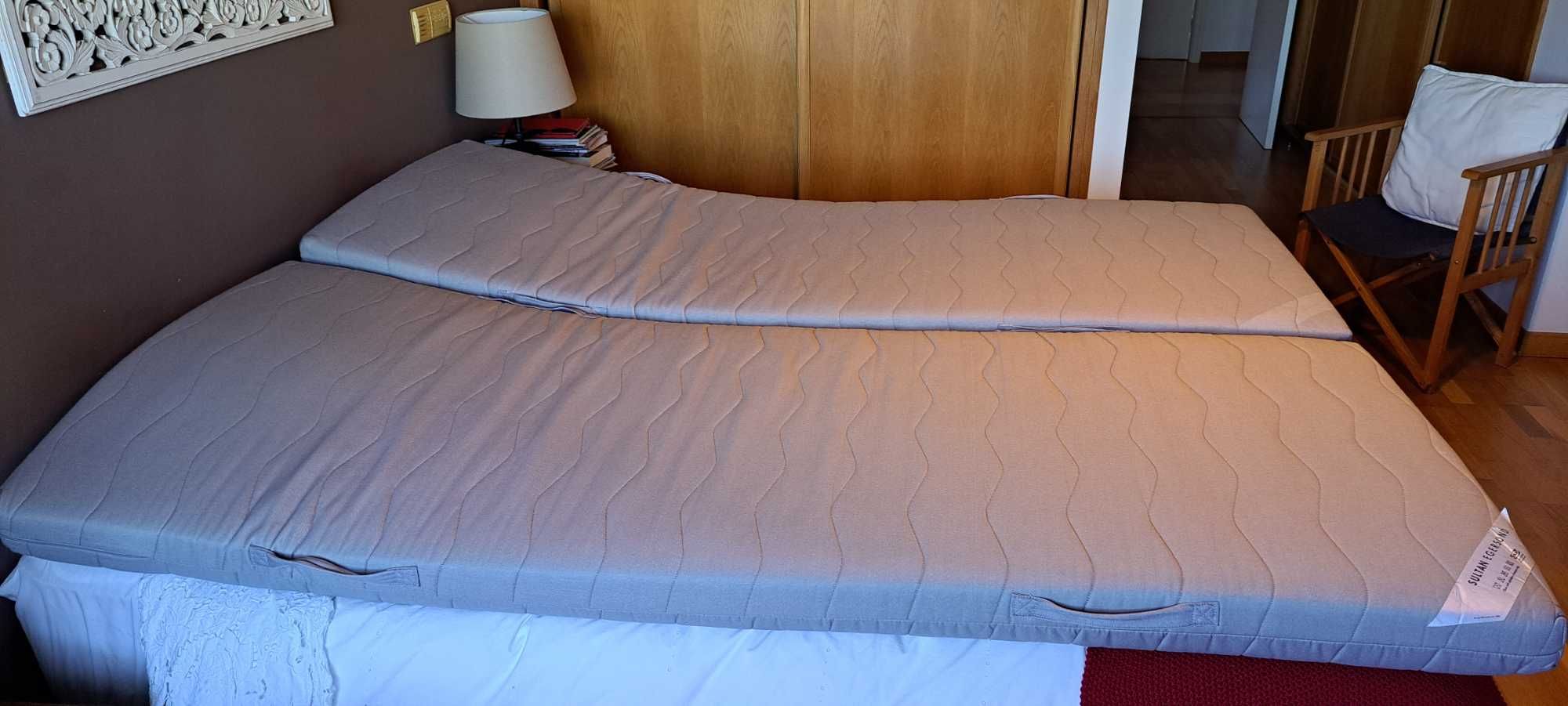 Colchão Sultan Egersund (80 x 200) - vendo os 2 colchões