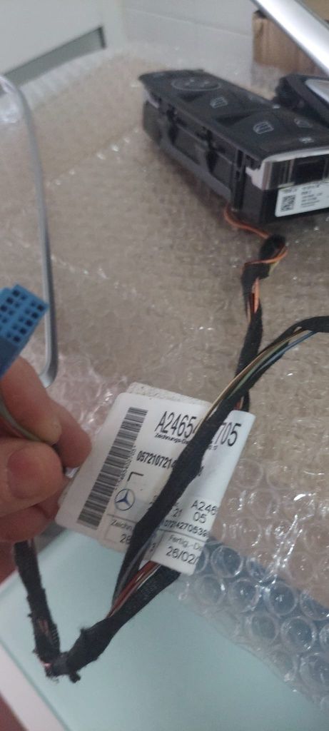 Comutadores Porta Condutor Mercedes Benz W176 Originais tenho Estofos