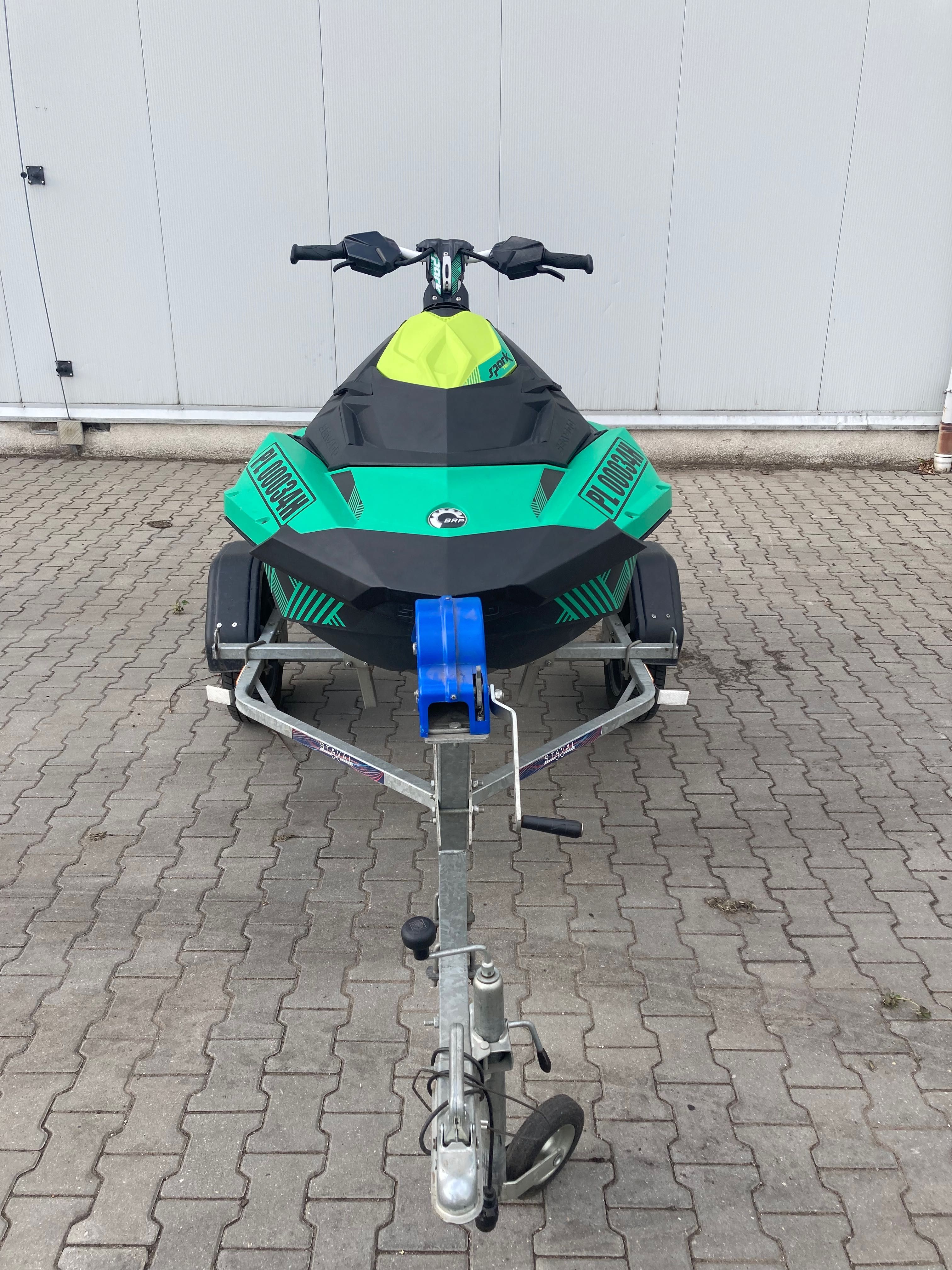 Skuter wodny Sea doo spark Trixx 2up IBR 2019r , z przyczepką.