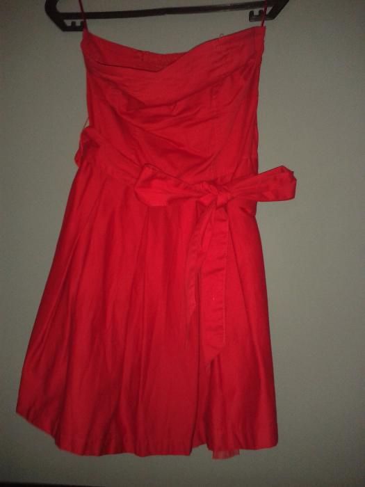 Vestido vermelho - Bershka