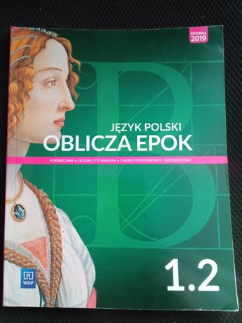 Język polski Oblicza Epok 1.2