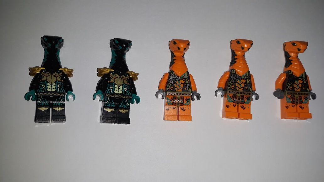 figurki węże lego ninjago