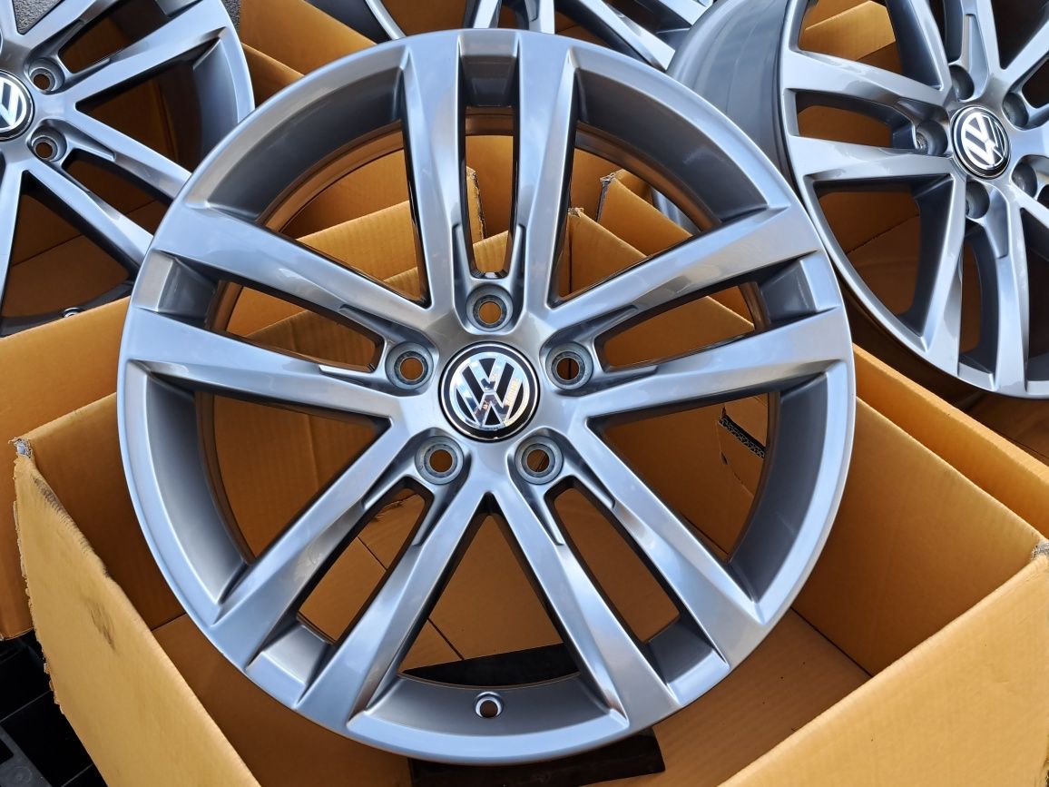 ALUFELGI 17 VW 5x112 Touran Golf Jetta Scirocco Passat Caddy ID-3 #4