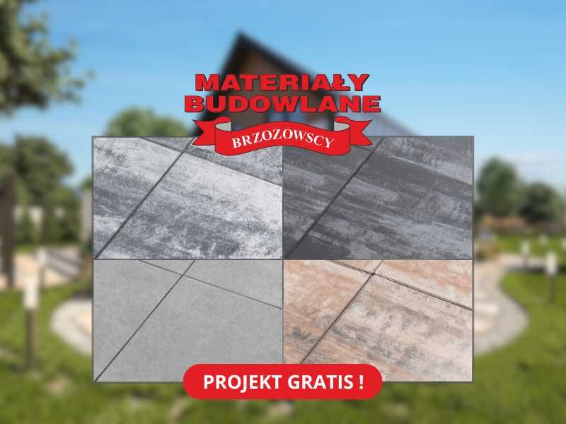 Płyta tarasowa TALAMONA DROGBRUK 100x50x6 cm na taras, projekt gratis