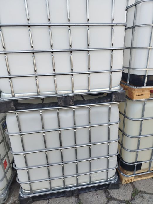 mauzer 1000 l paletopojemnik zbiornik na wode paliwo itd