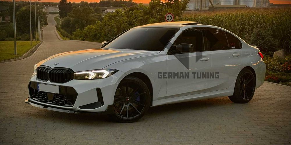 Комплект рестайлінгу bmw g20 стиль m340i бампер фари решітки бмв г20