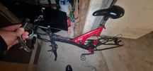 Rama rowerowa marki shimano Kross z resorem.