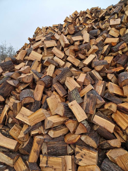 Drewno kominkowe opałowe opał drzewo suche sezonowane świeże