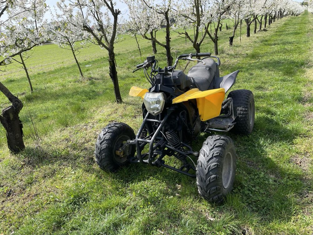 Quad z silnikiem 600 zamiana