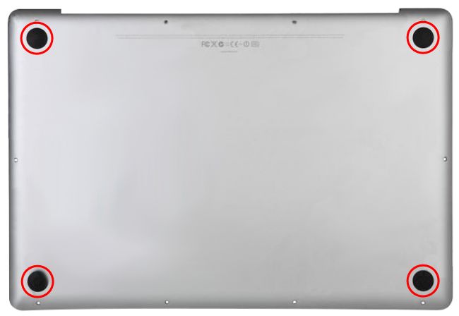 Ножки нижней крышки MacBook Air 11”, 13” A1369,A1370,A1465,A1466