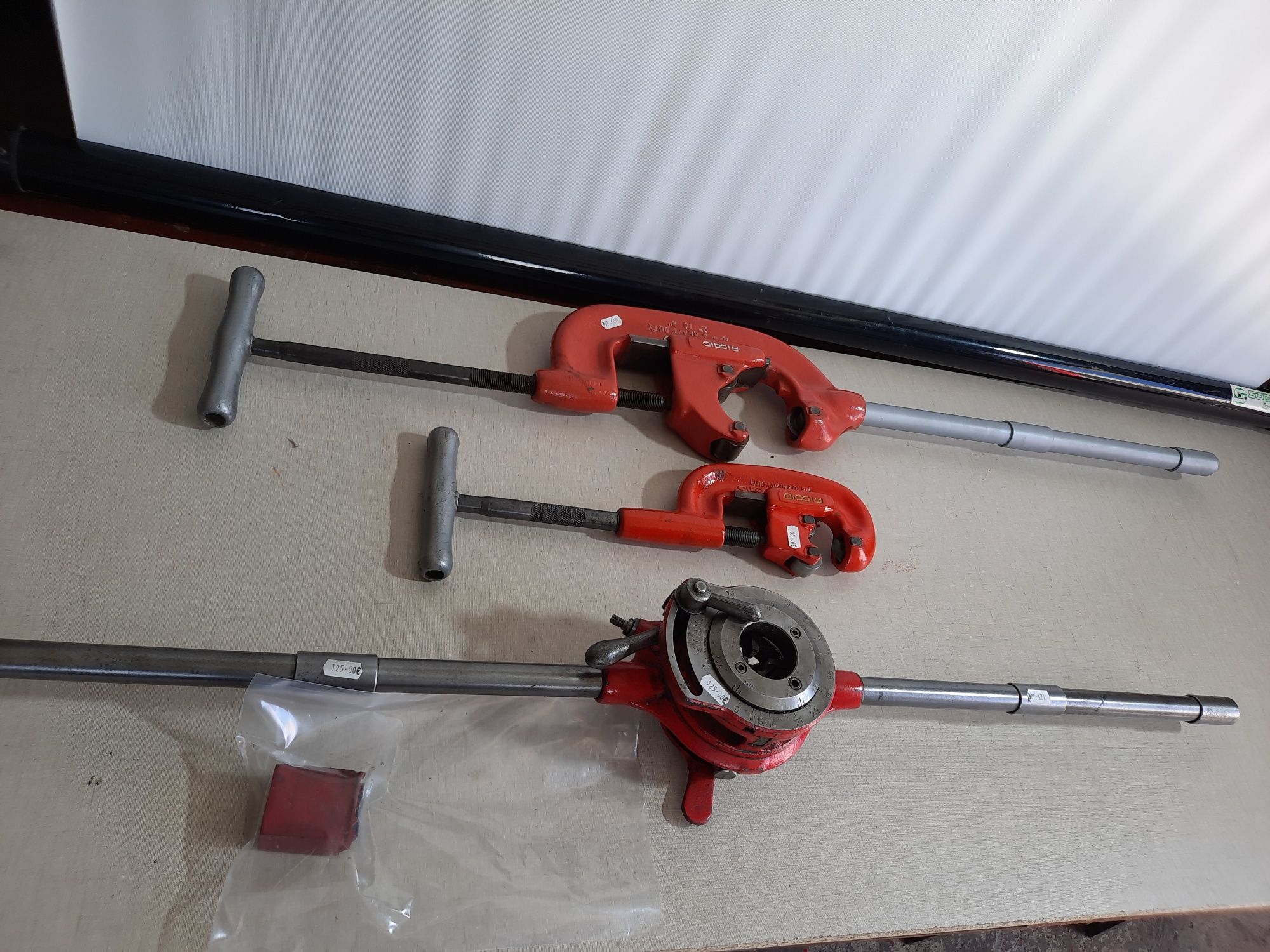 Corta tubos Ridgid de 2" e 4 "