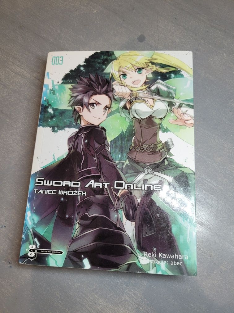 Reki Kawahara Sword Art Online Tom 1, 2, 3, 4 Aincrad, Taniec wróżek