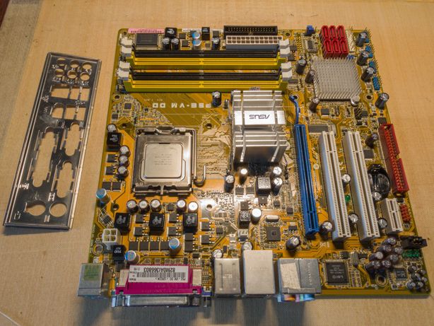 Материнская плата Asus P5E-VM DO (LGA775) + Intel E8400