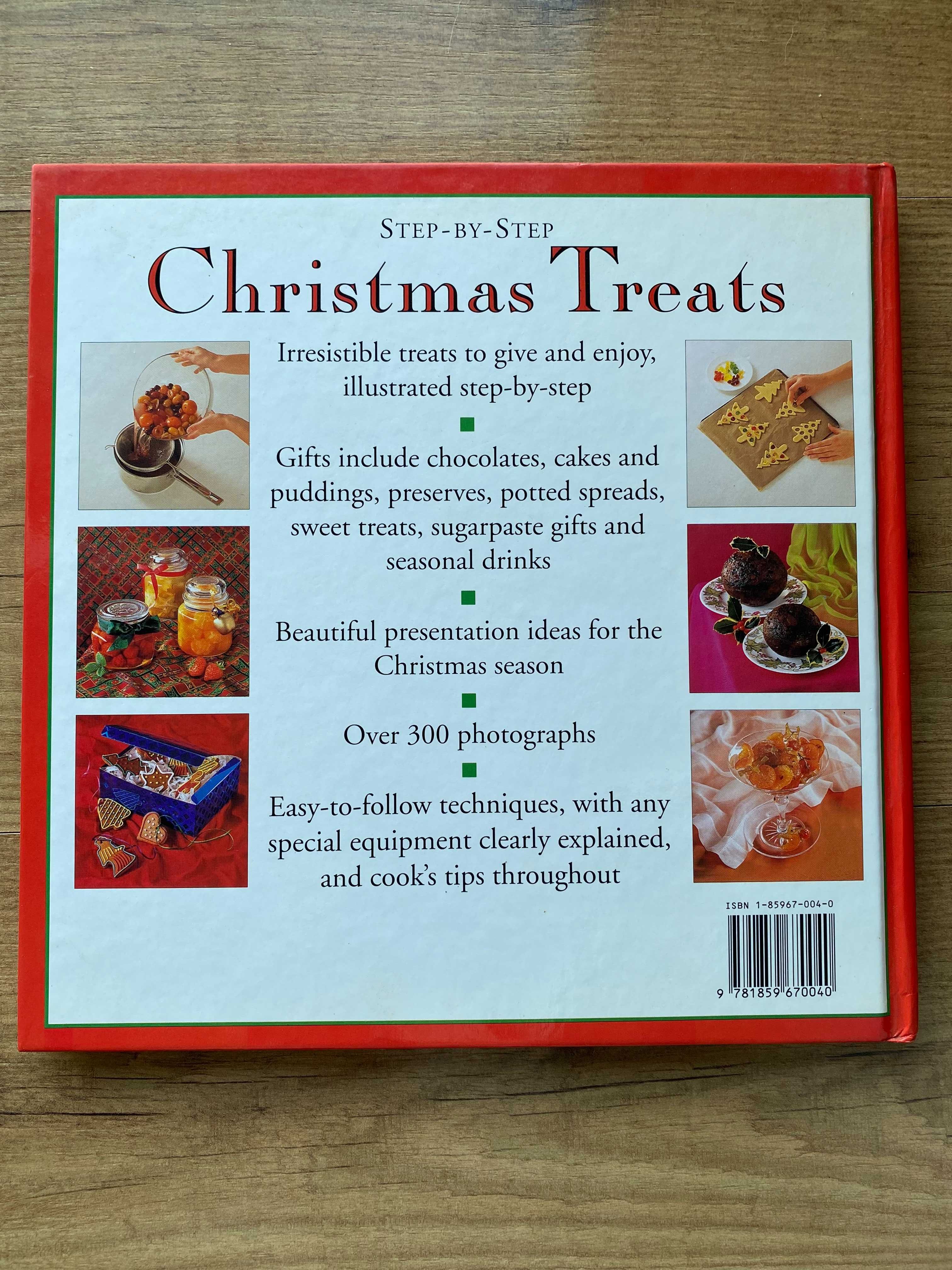 Livro raro Christmas treats step-by-step