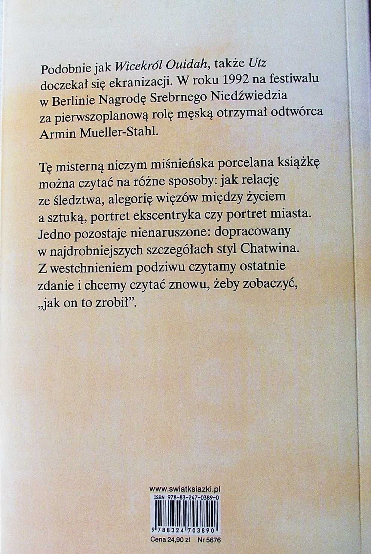 UTZ - Bruce Chatwin