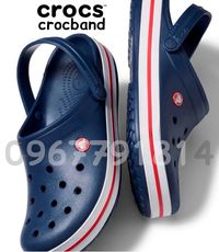 Crocs crocband navy кроксы крокбэнд размеры в наличие 36-45