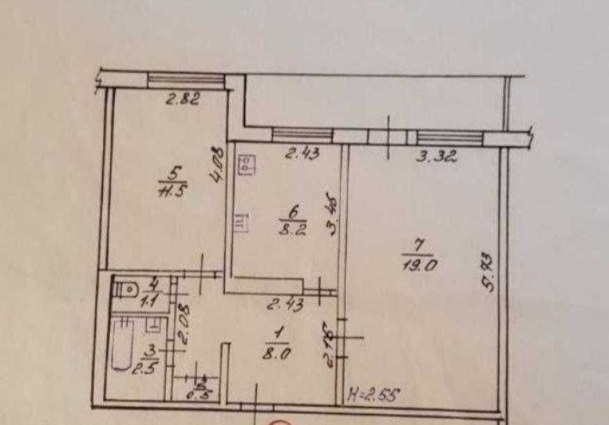 Продам 2ком квартиру Жасминовый бульвар