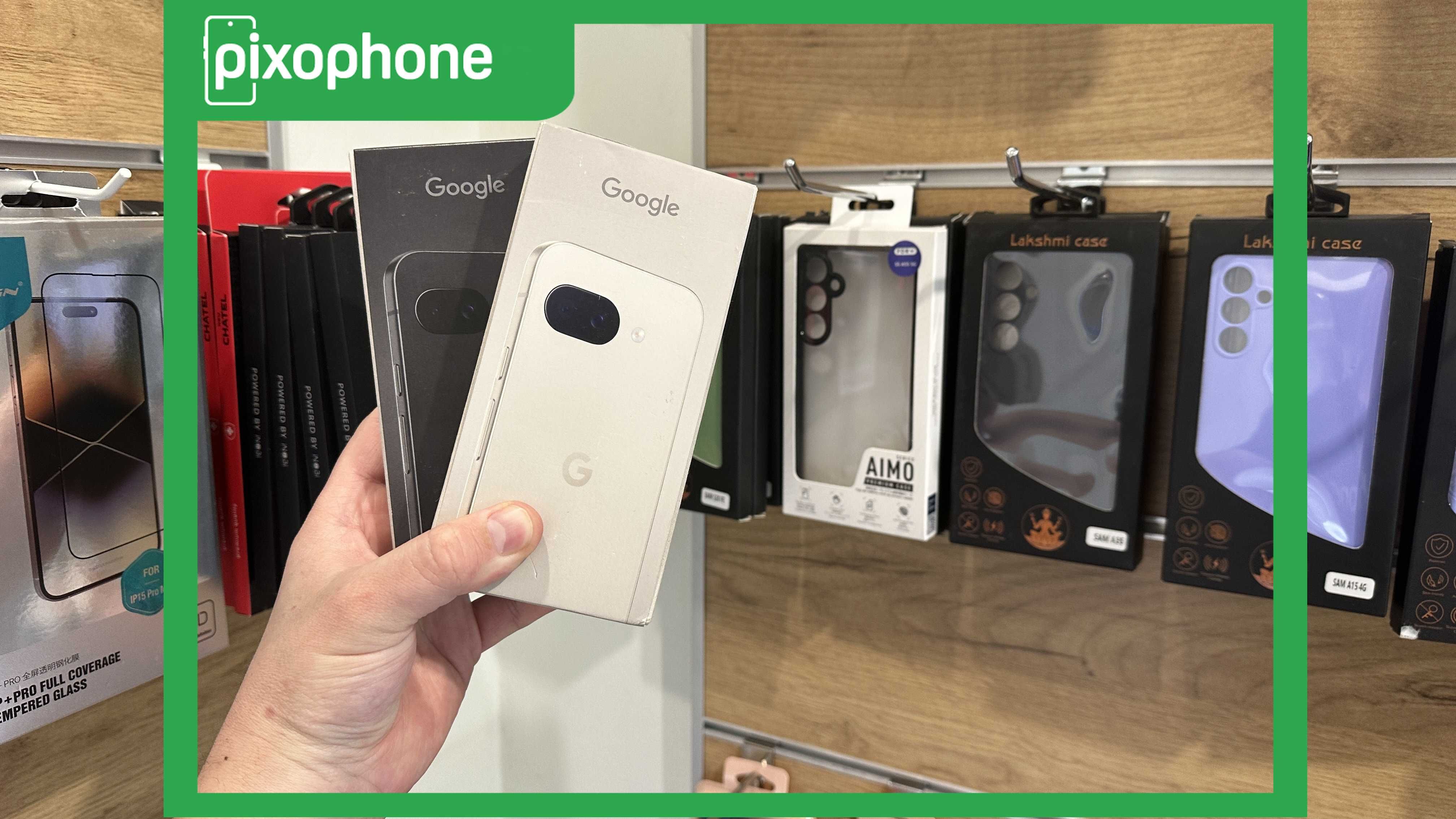 Магазин NEW Google Pixel 9a 8/128GB Porcelain/Obsidian/Iris Гарантія