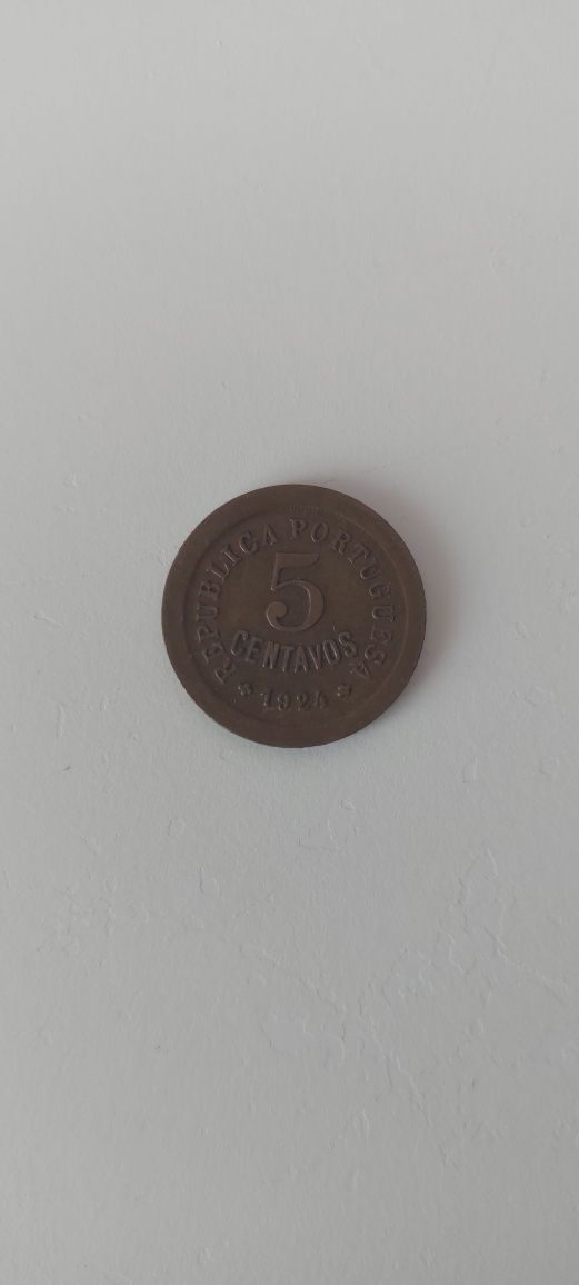 Moeda 5 centavos 1924